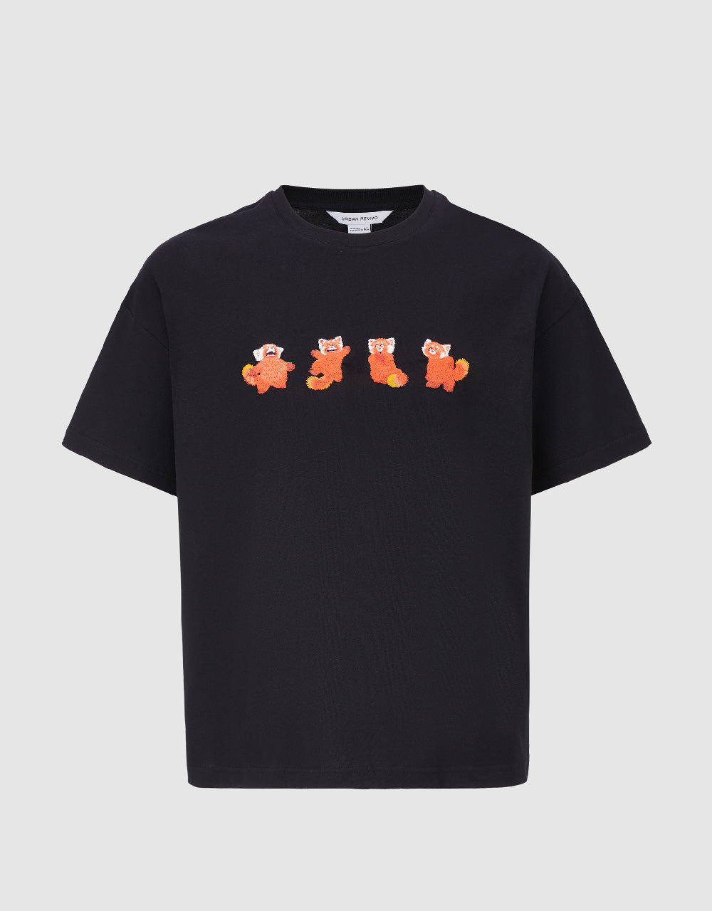 Raccoons Printed Crew Neck T-Shirt