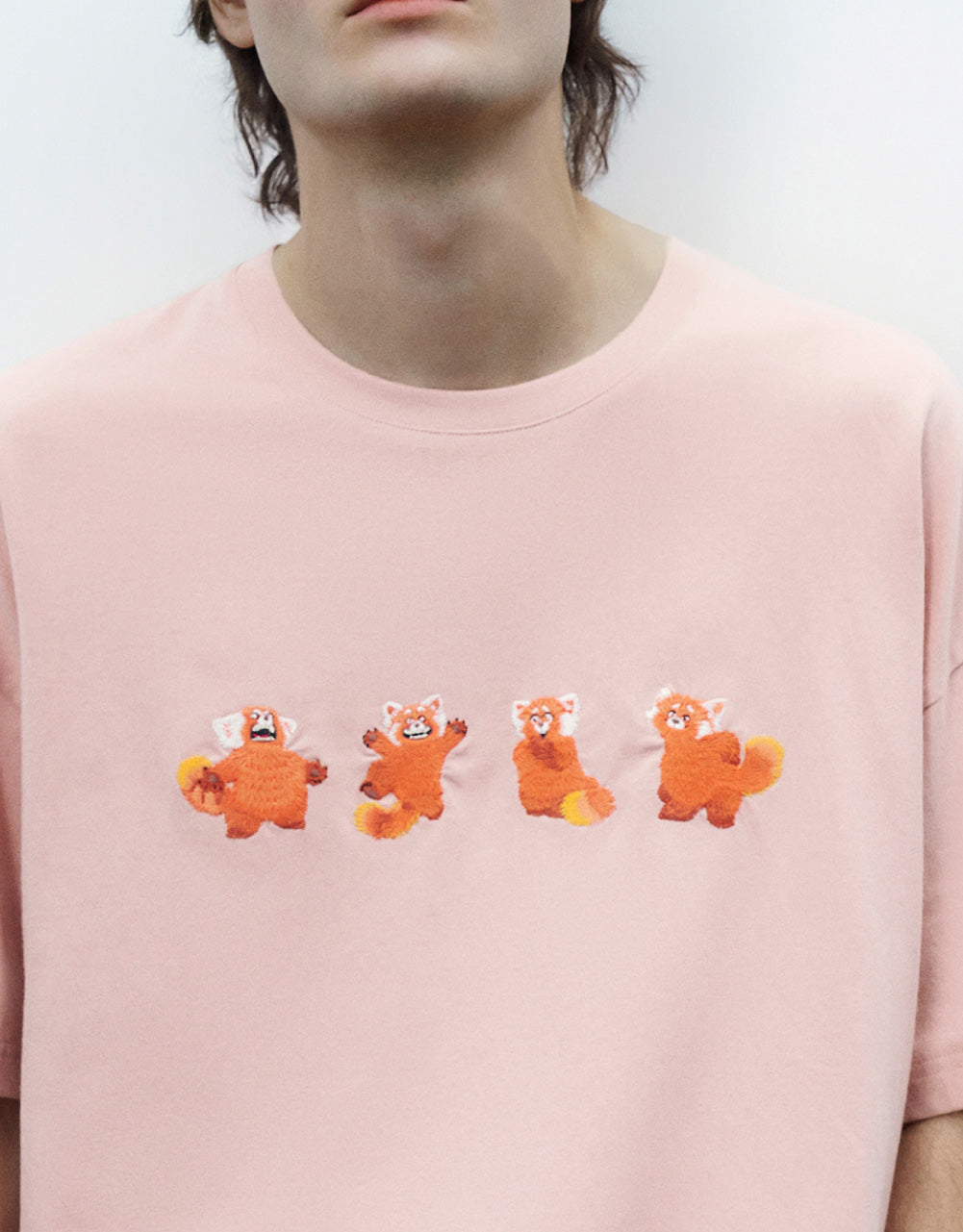 Raccoons Printed Crew Neck T-Shirt