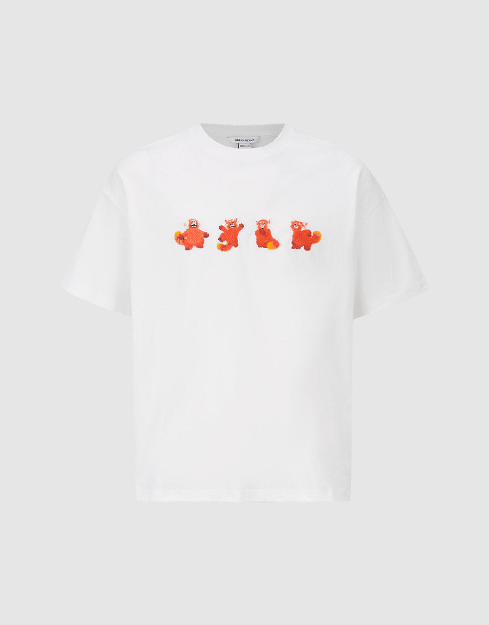 Raccoons Printed Crew Neck T-Shirt
