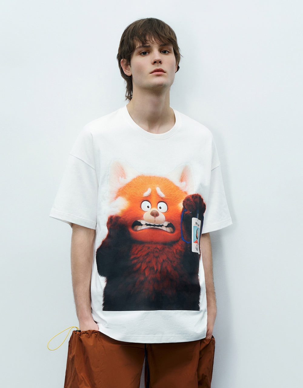 Cartoon Printed Crew Neck T-Shirt