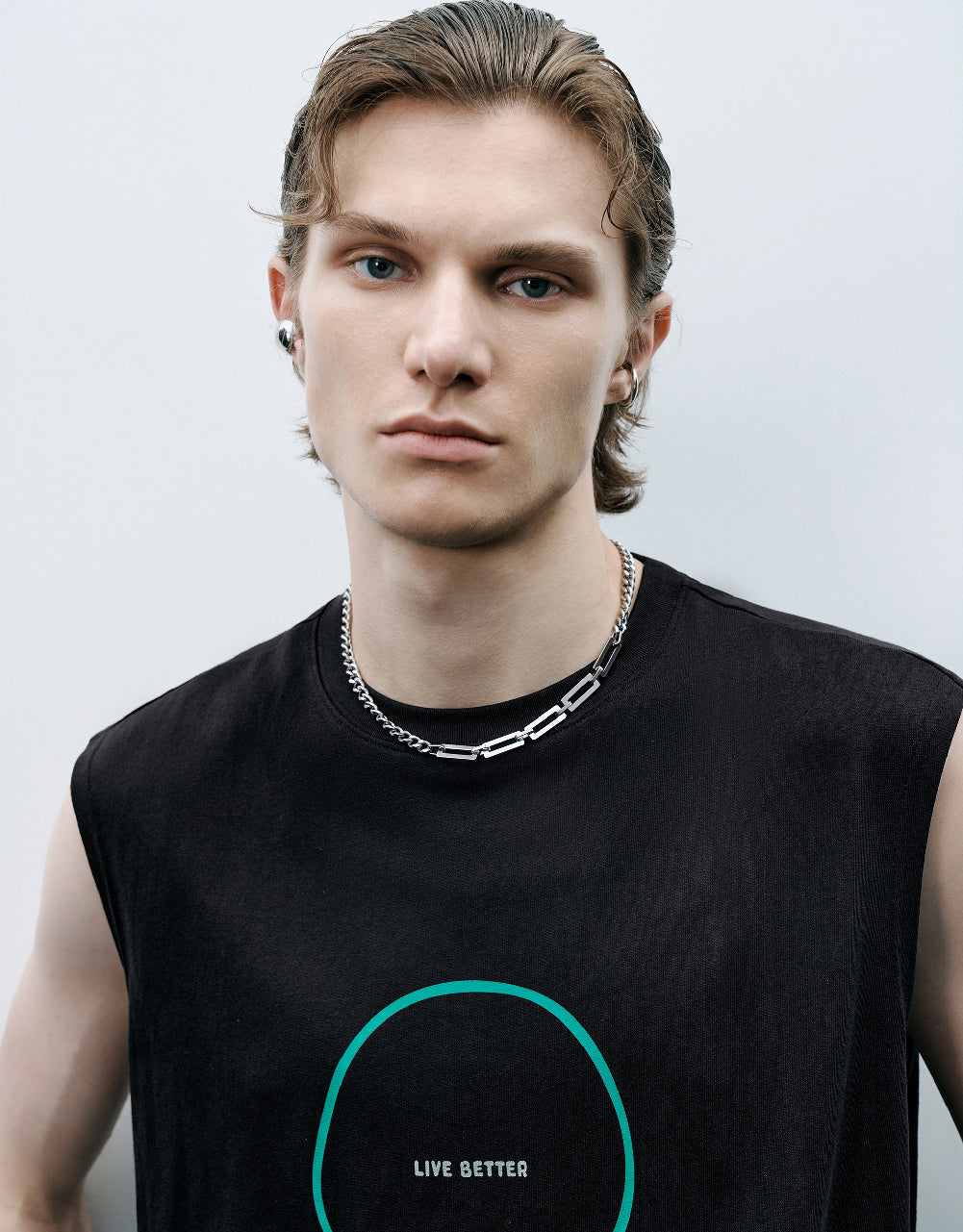 Slogan Printed Tank Top