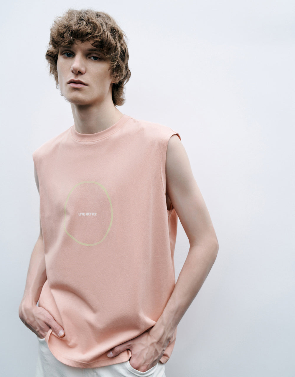 Slogan Printed Tank Top