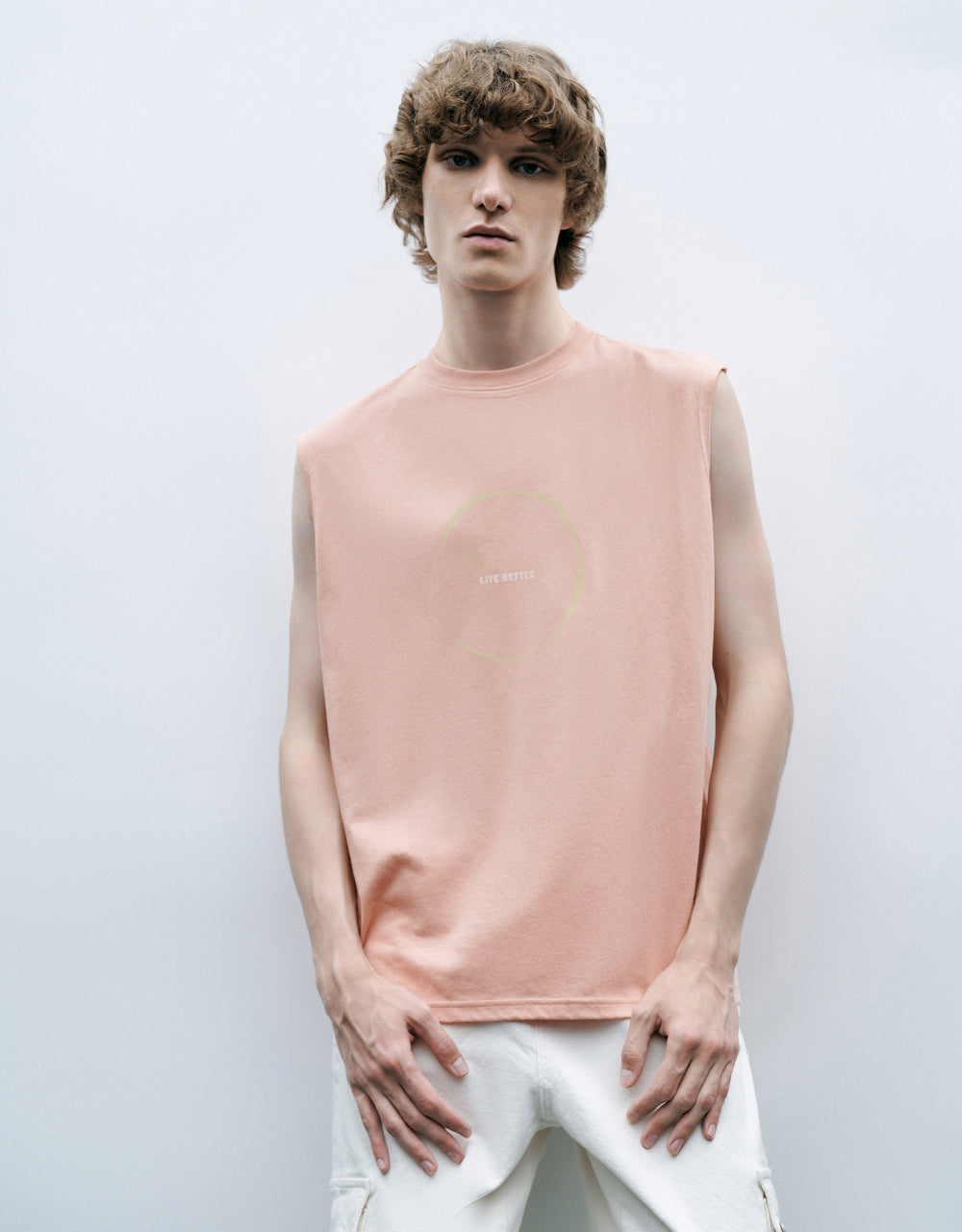 Slogan Printed Tank Top