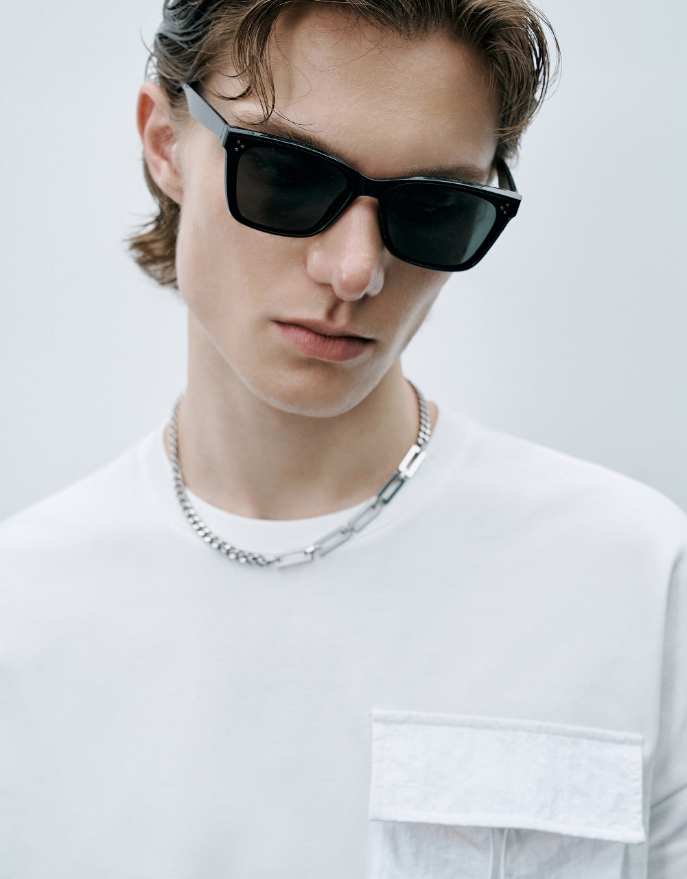 Crew Neck T-Shirt With Pocket