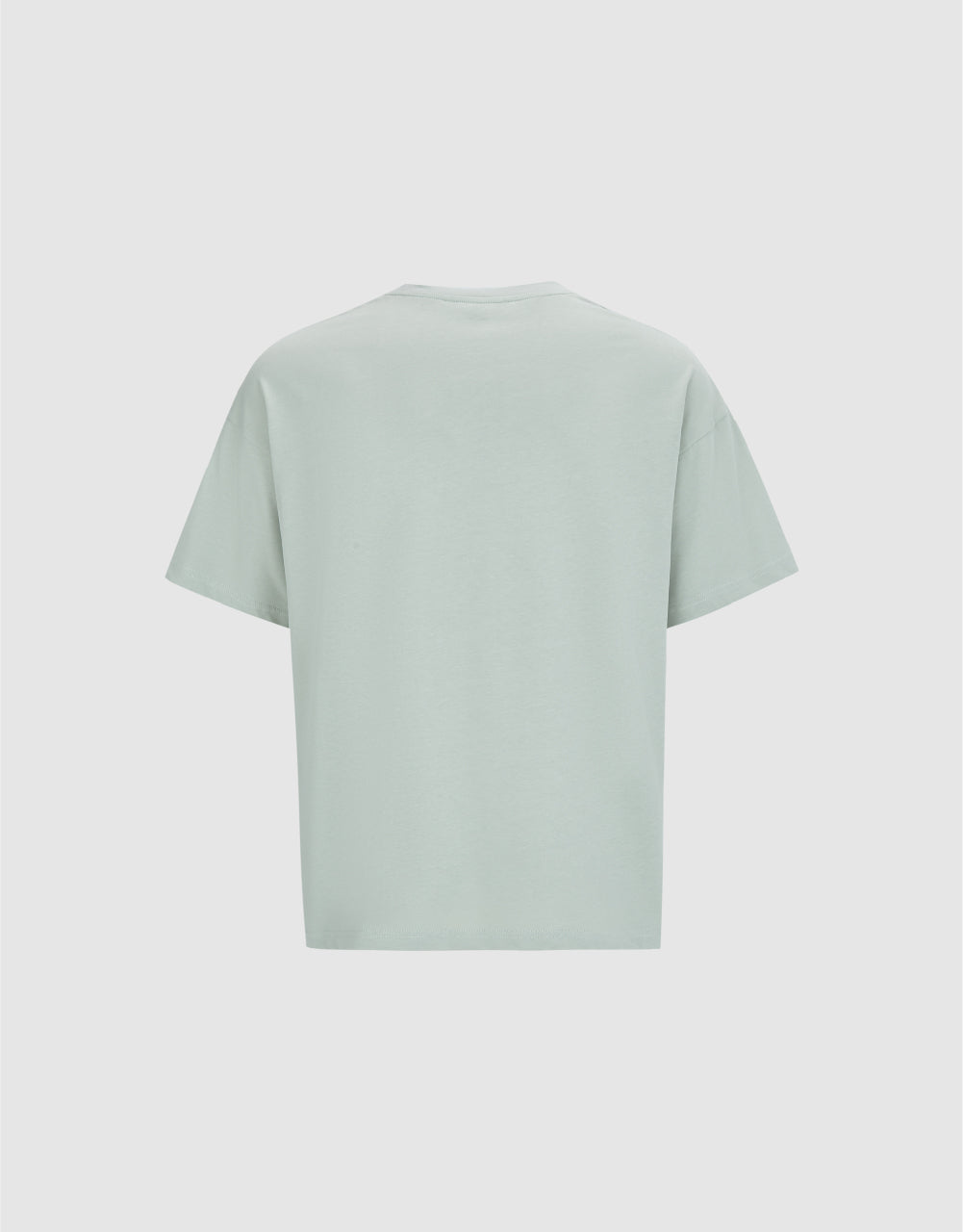 Cartoon Embossed Crew Neck T-Shirt