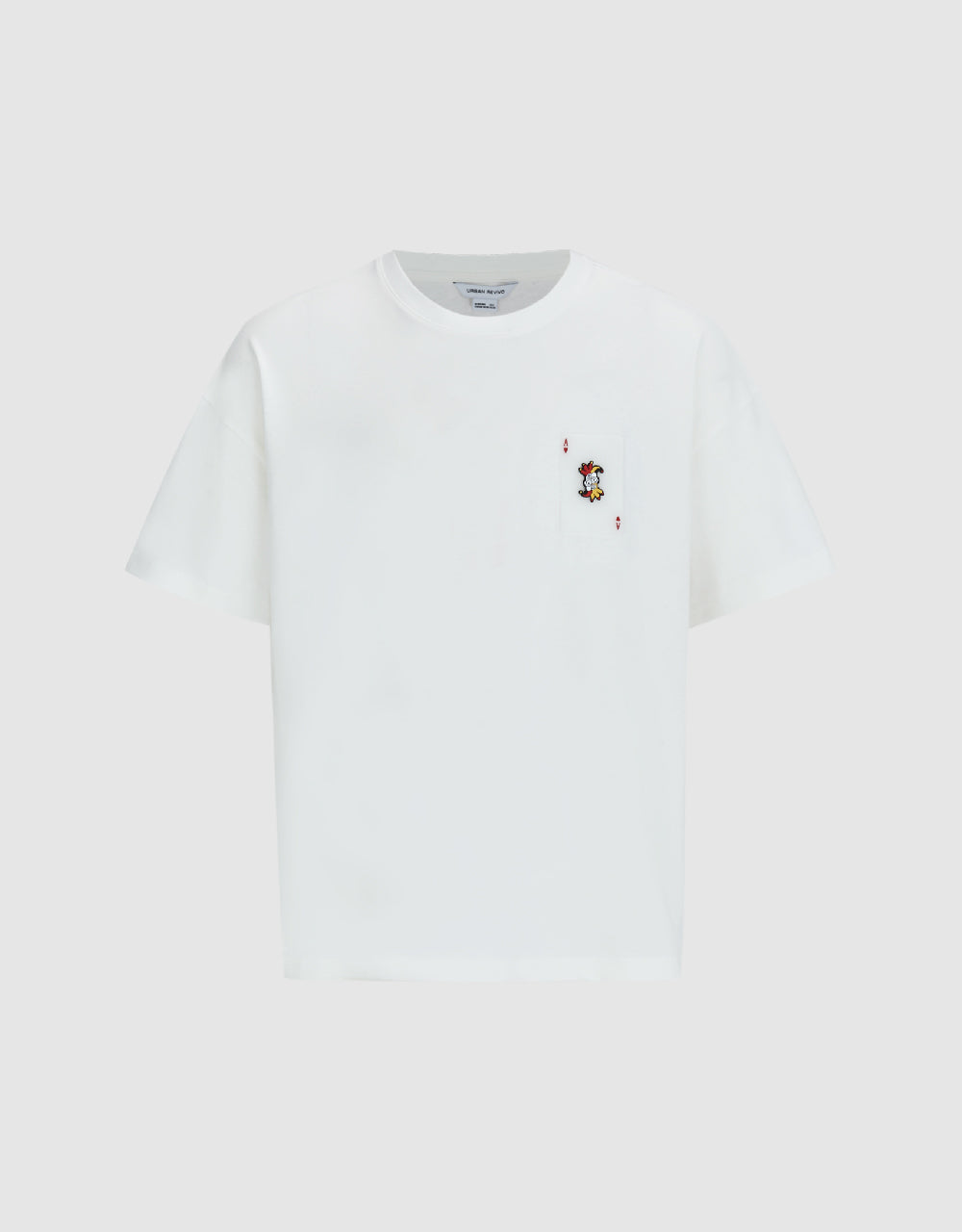Poker Printed Crew Neck T-Shirt