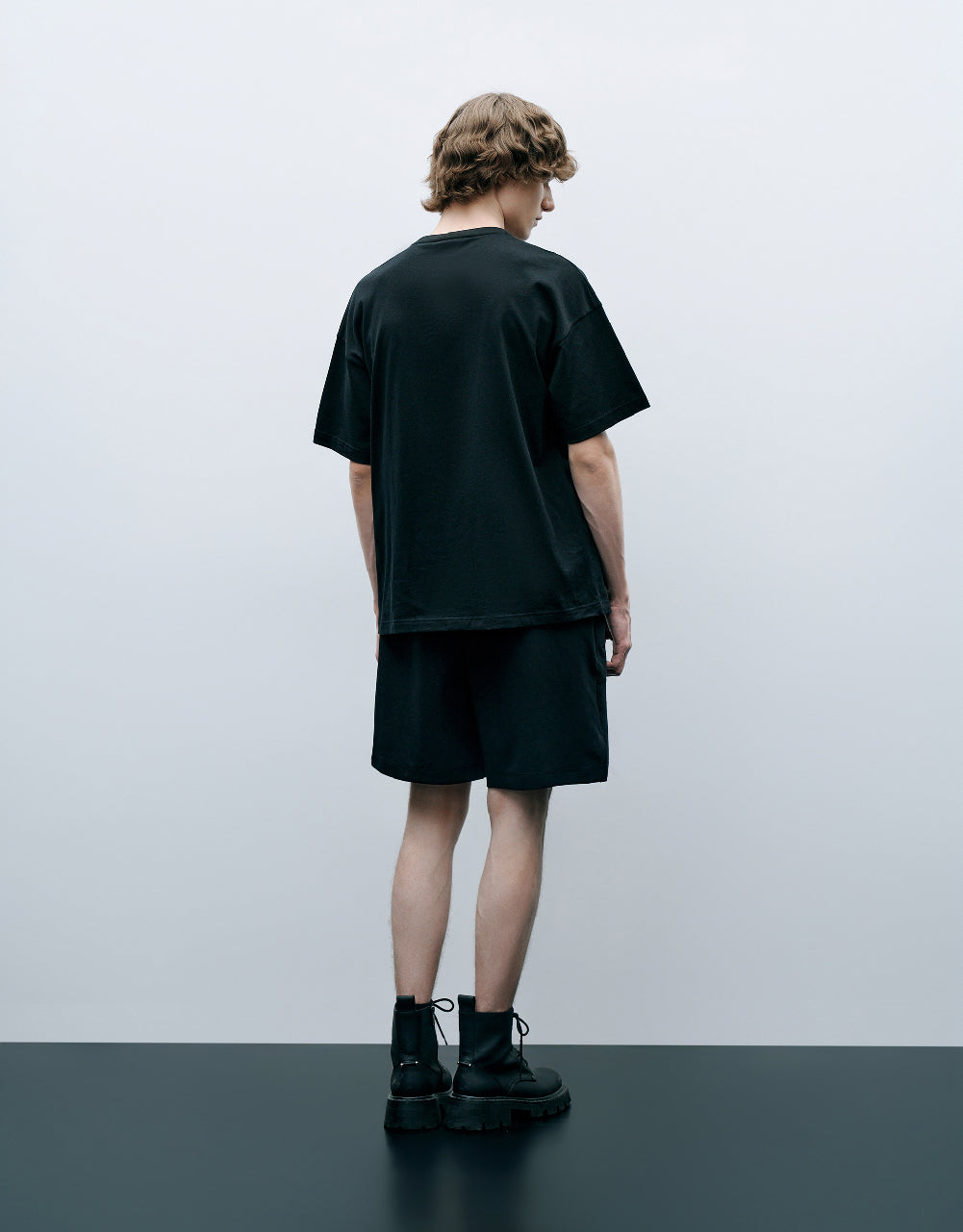 Joker Embossed Crew Neck T-Shirt