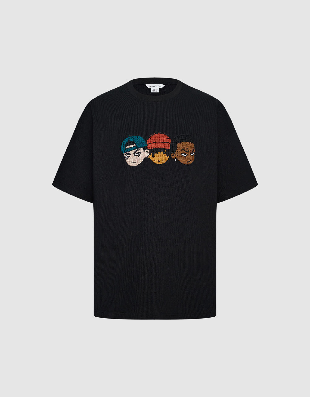 Crew Neck Straight T-Shirt