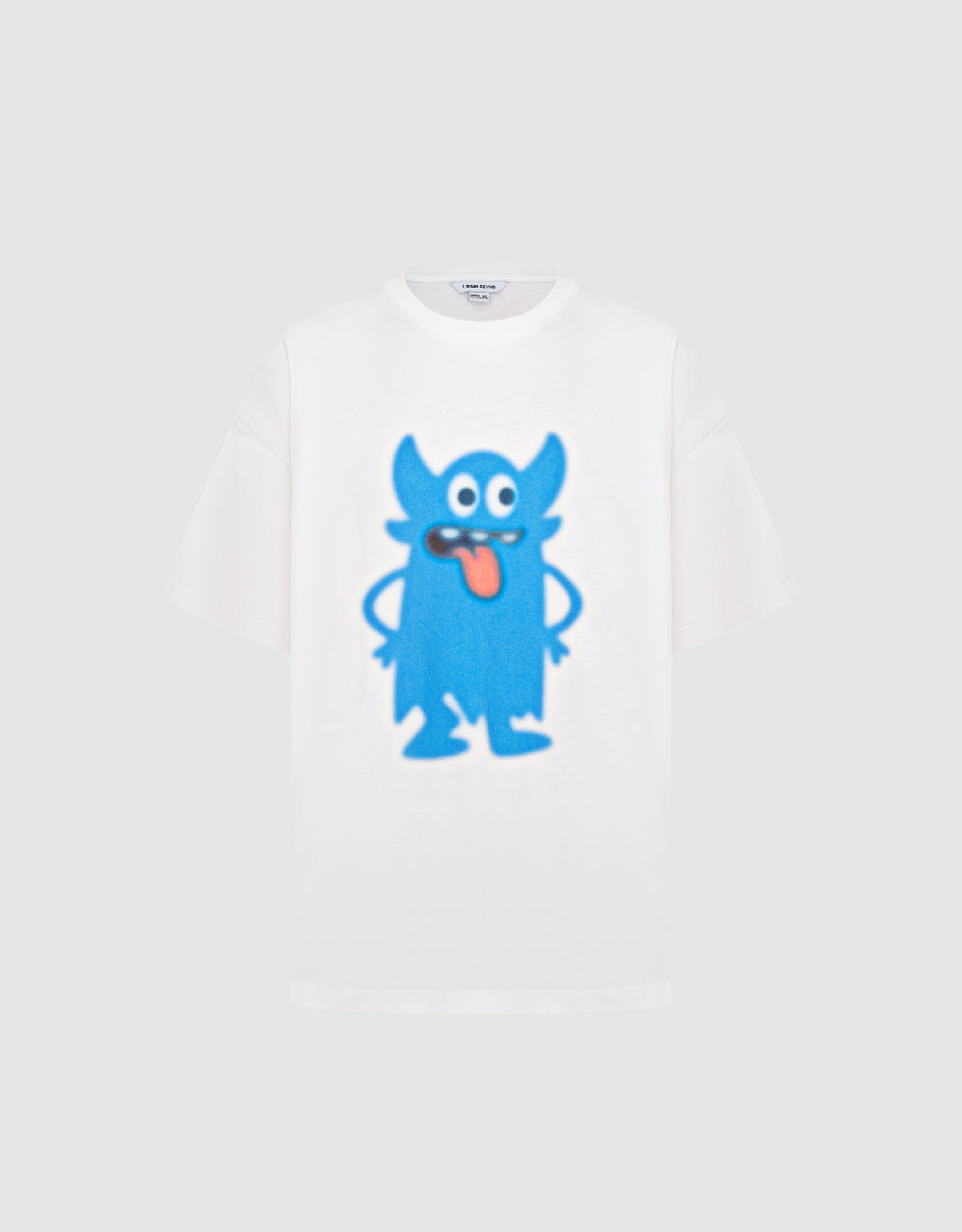 Monster Printed Crew Neck T-Shirt