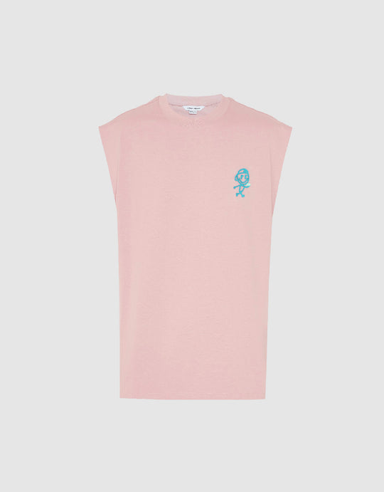 Crew Neck Loose Tank Top