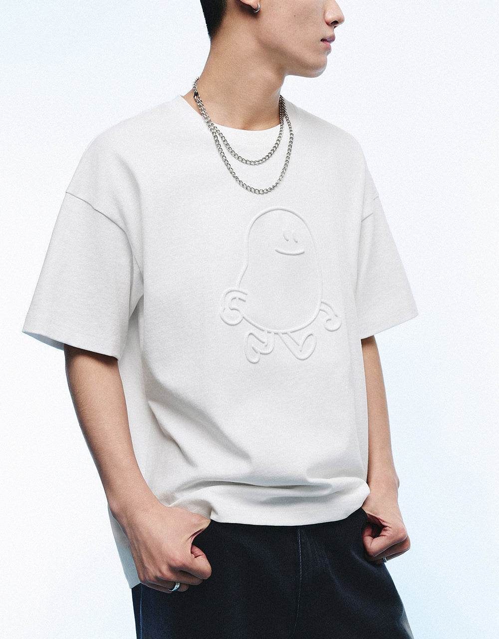 Crew Neck Loose T-Shirt