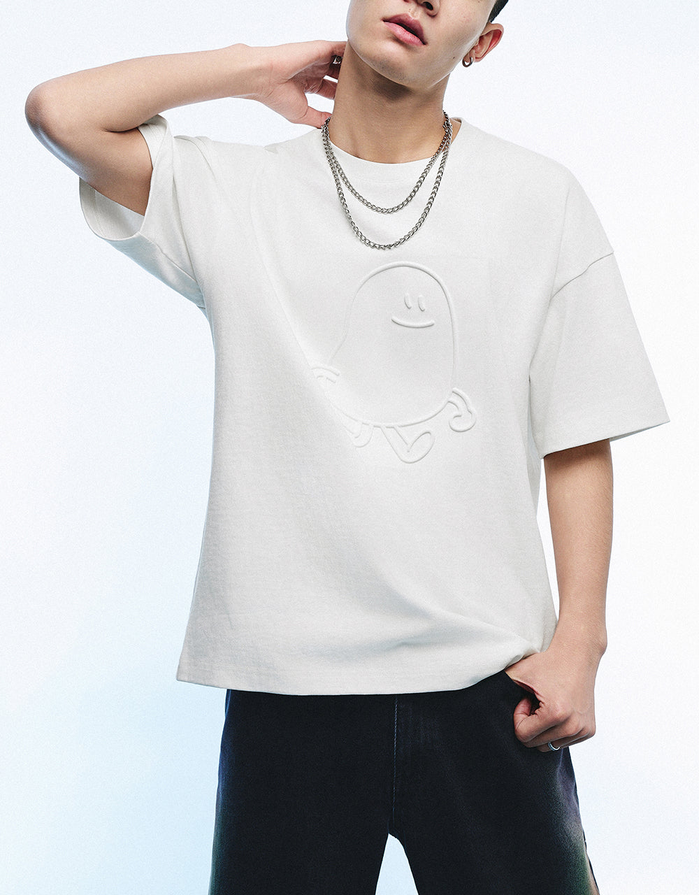 Crew Neck Loose T-Shirt