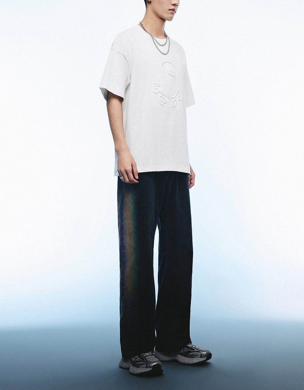 Crew Neck Loose T-Shirt