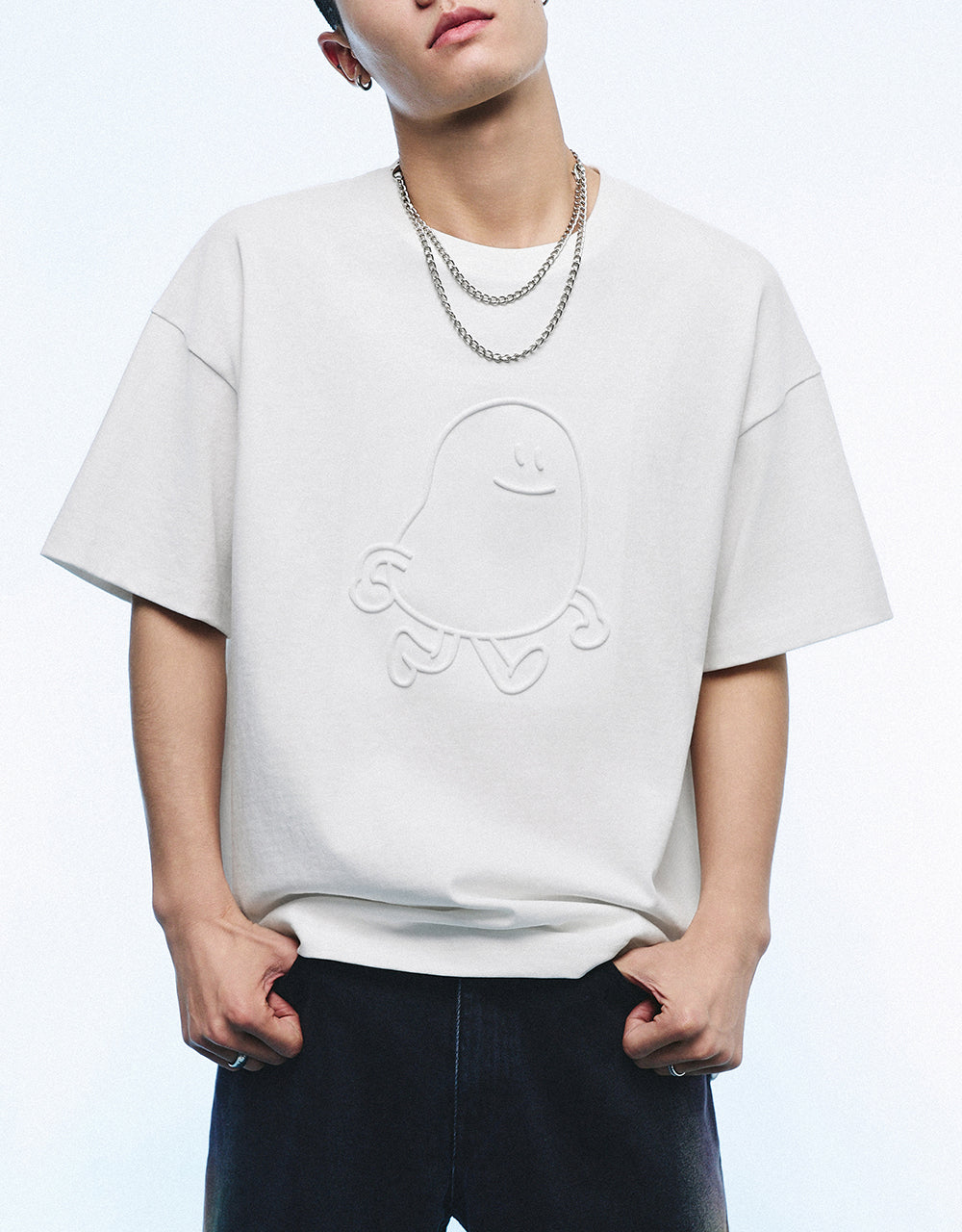 Crew Neck Loose T-Shirt