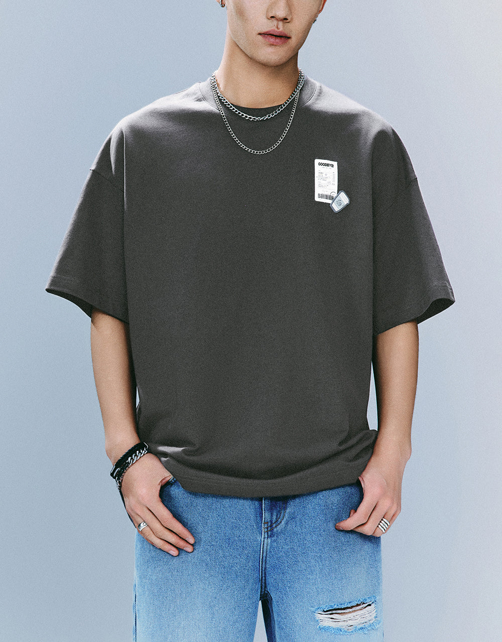 Crew Neck Loose T-Shirt