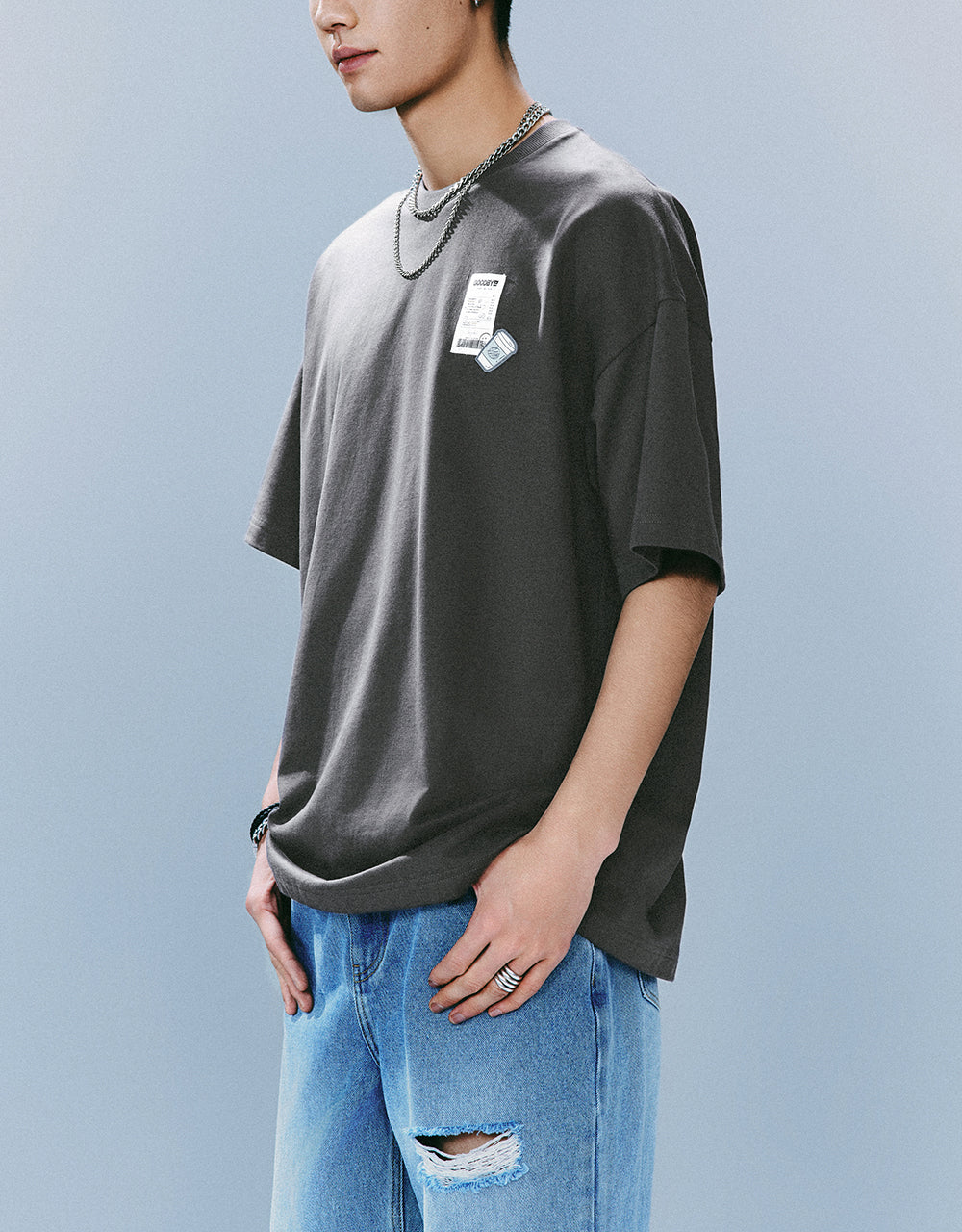 Crew Neck Loose T-Shirt