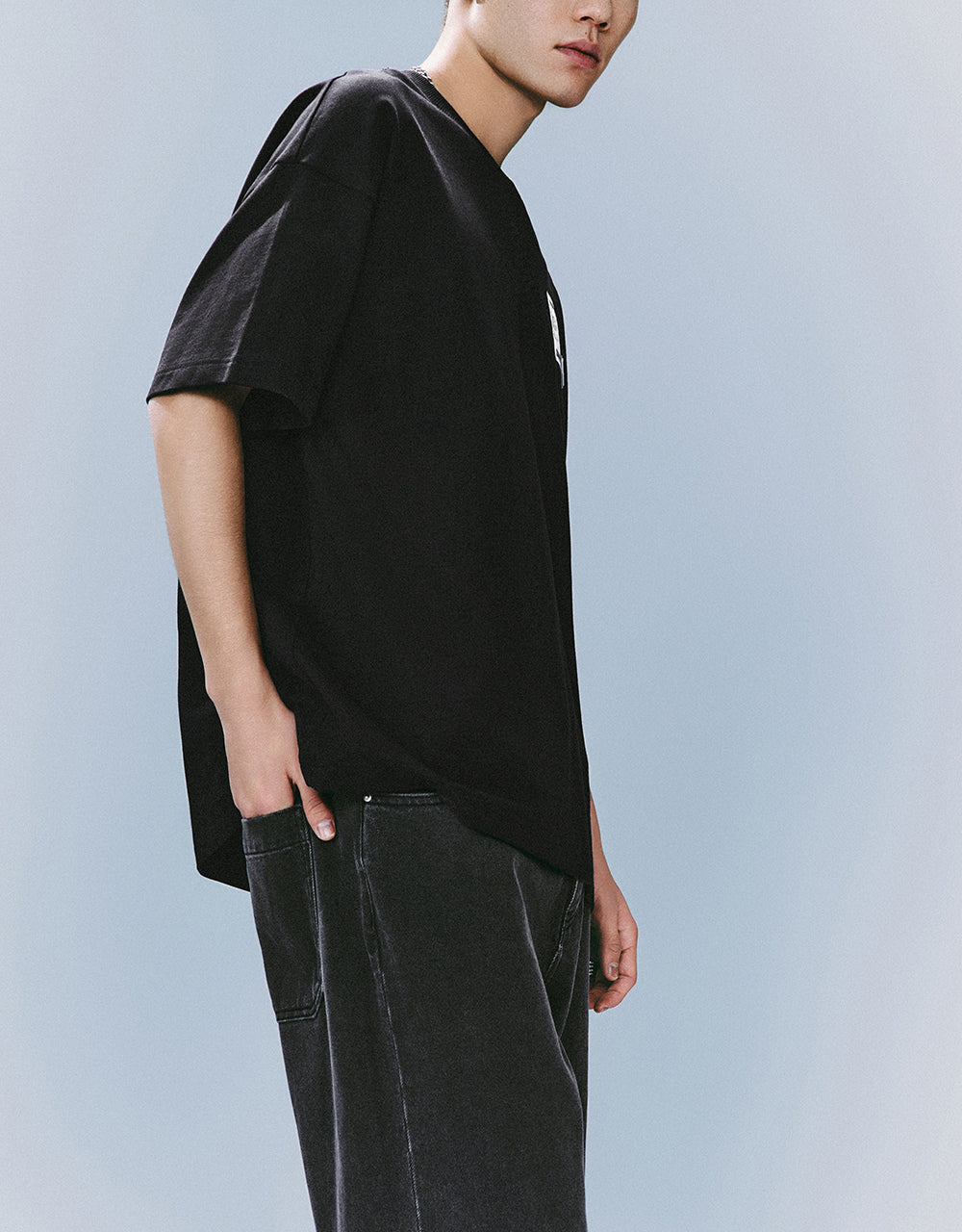 Crew Neck Loose T-Shirt