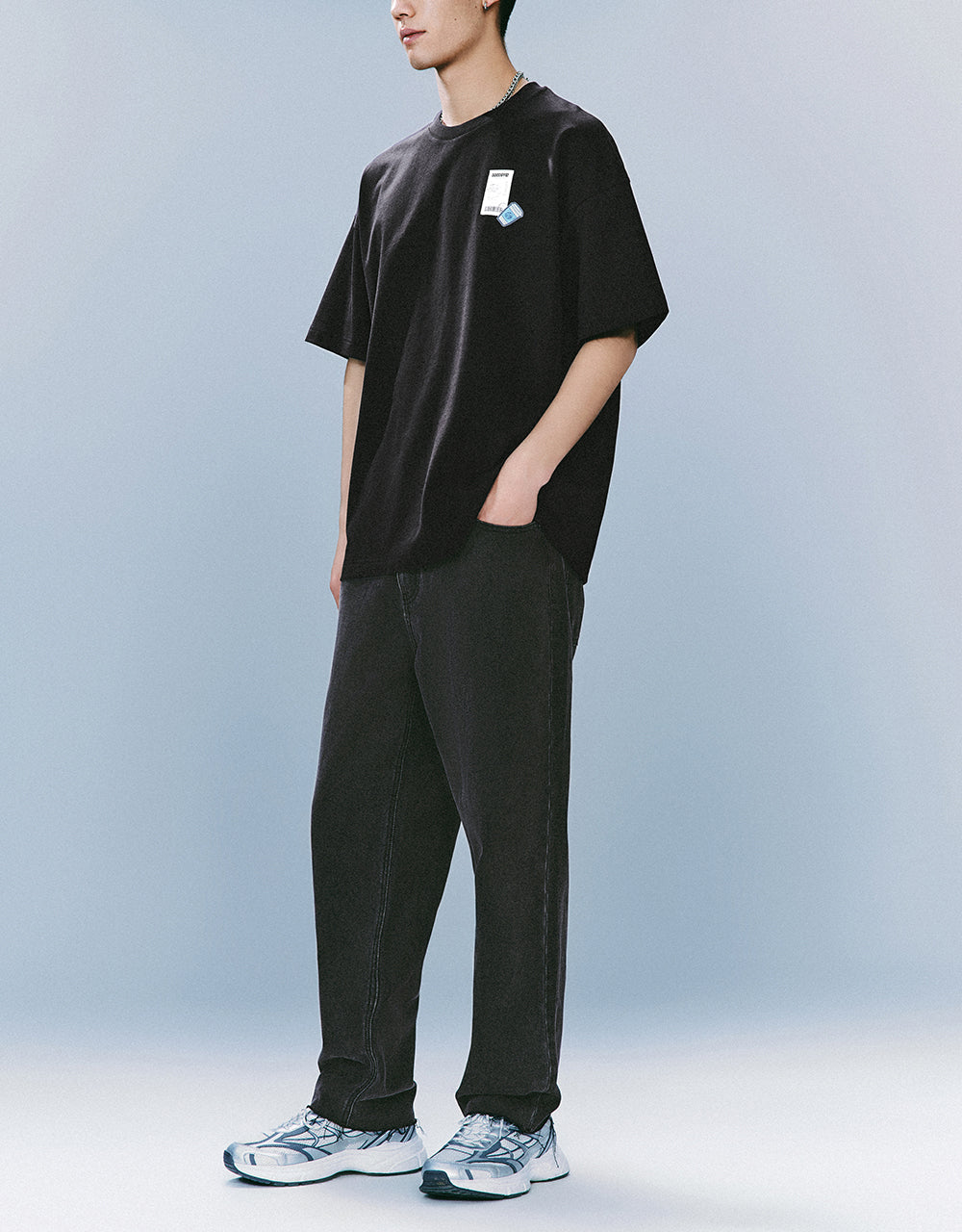 Crew Neck Loose T-Shirt