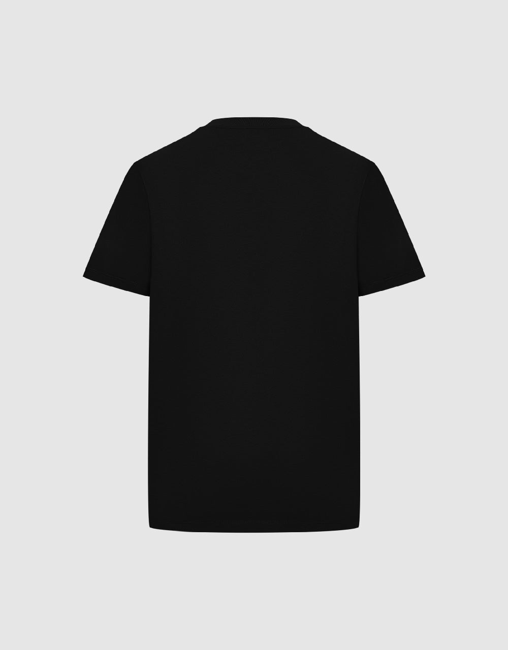 Cartoon Embossed Crew Neck T-Shirt