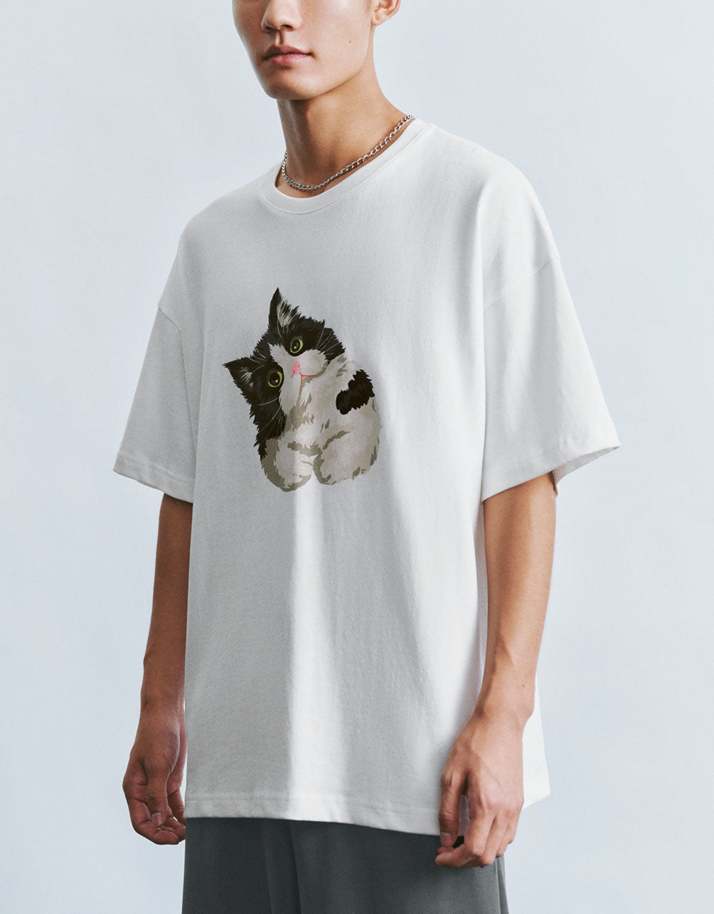 Printed Crew Neck T-Shirt