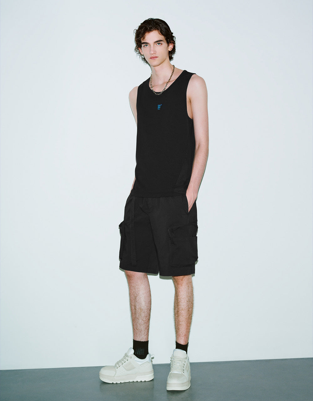 Crew Neck Loose Tank Top