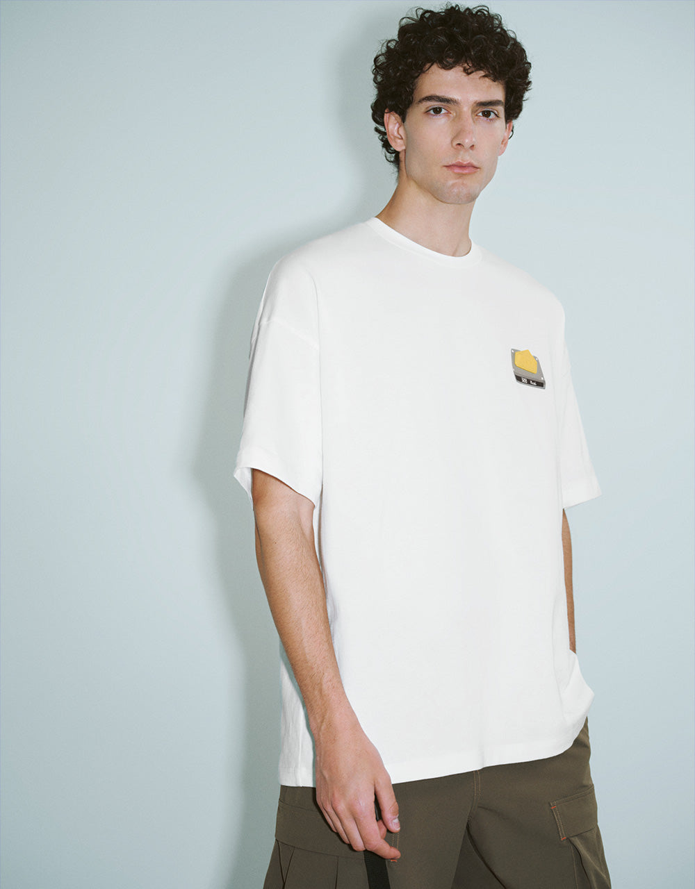 Crew Neck Straight T-Shirt