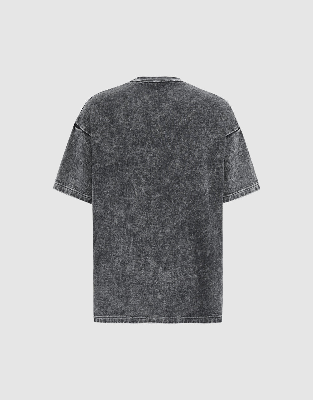 Printed Crew Neck Loose T-Shirt