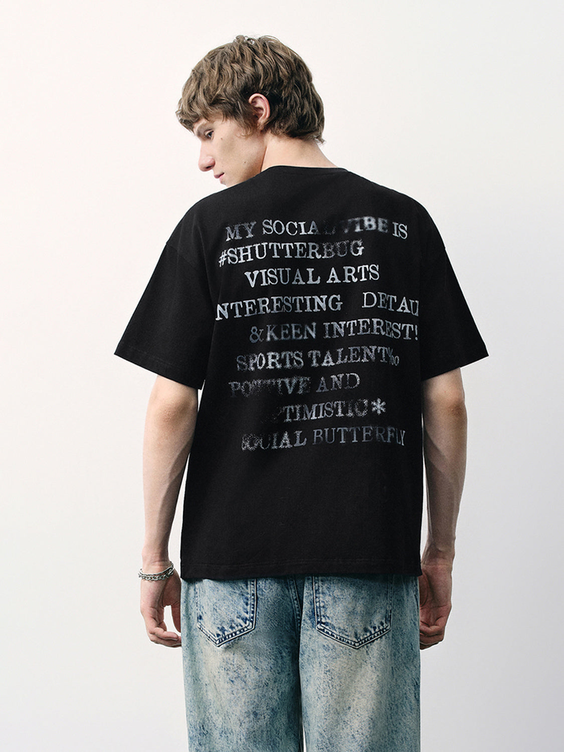 Crew Neck Loose T-Shirt