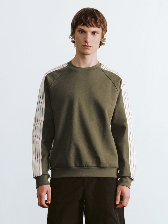 Crew Neck Loose Sweatshirt