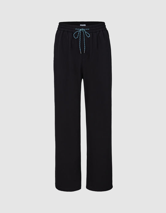 Knitted Straight Pants