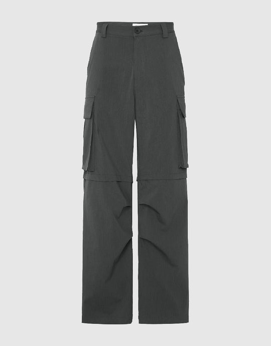 Multi-Pocket Straight Pants