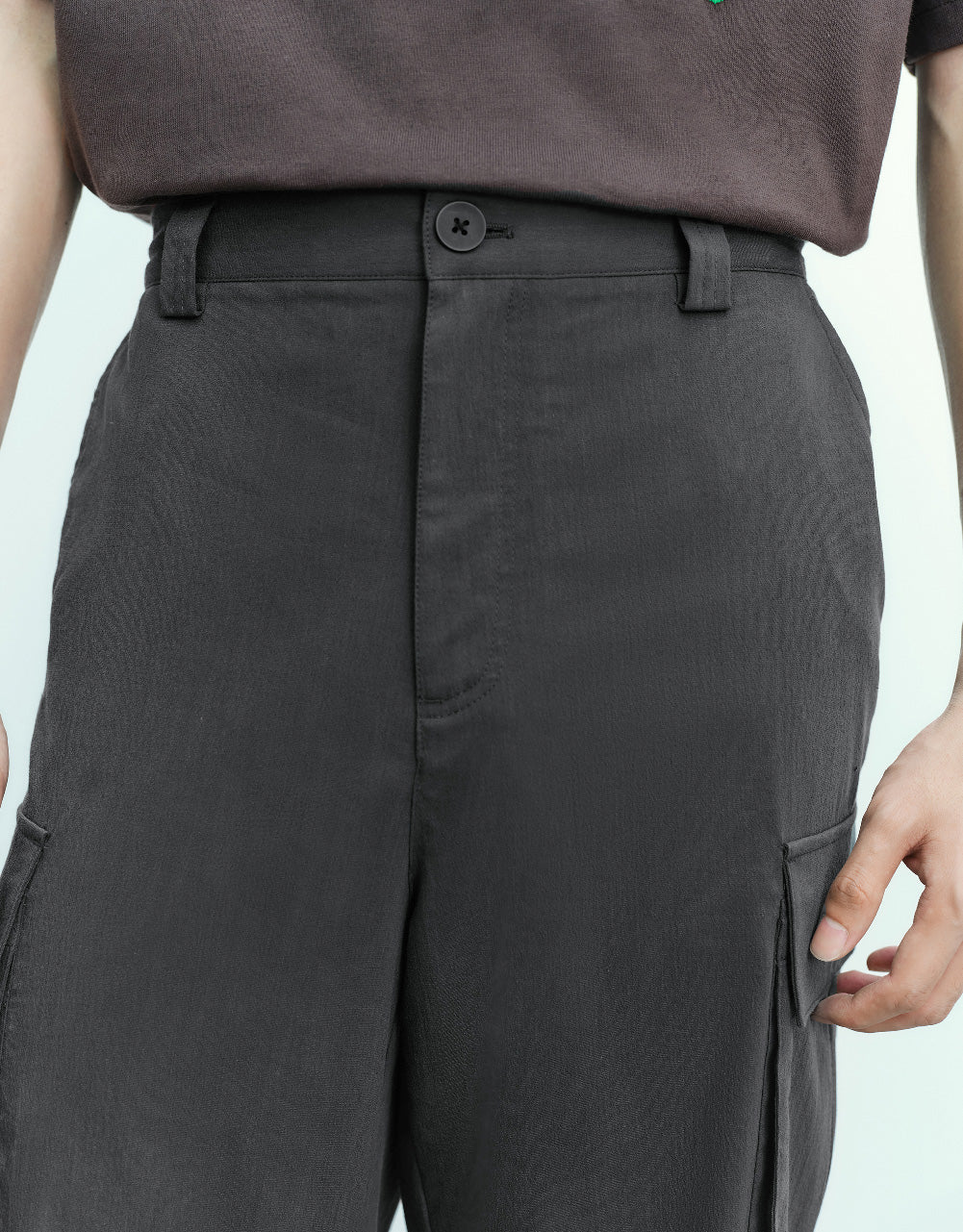 Multi-Pocket Straight Pants