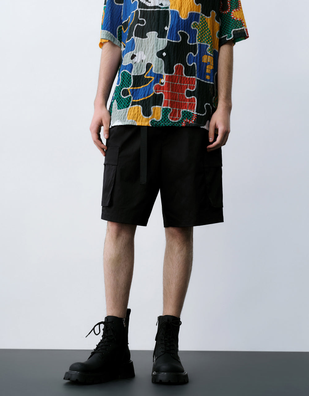 Utilities Shorts With Belt