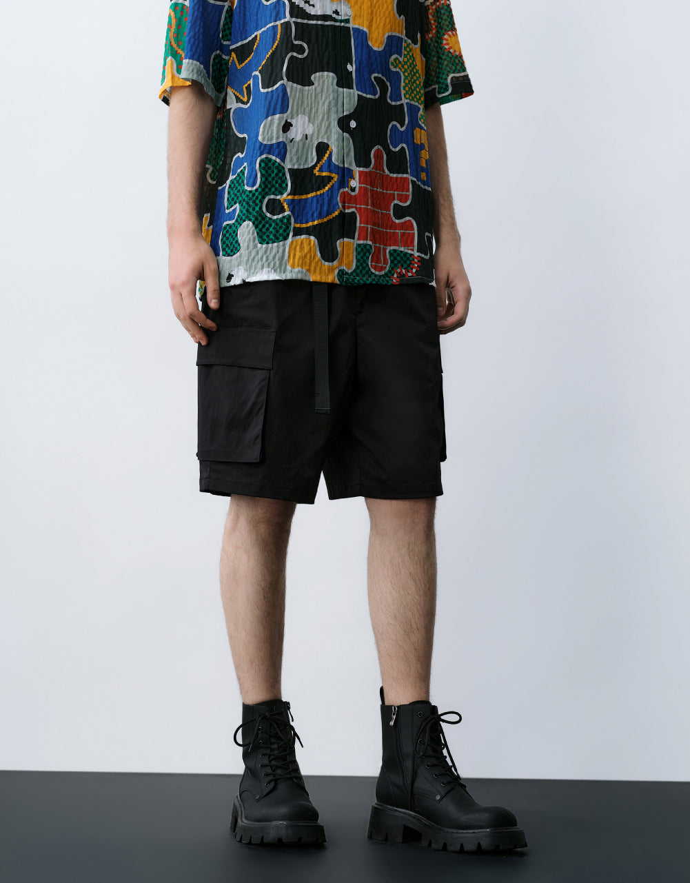 Utilities Shorts With Belt