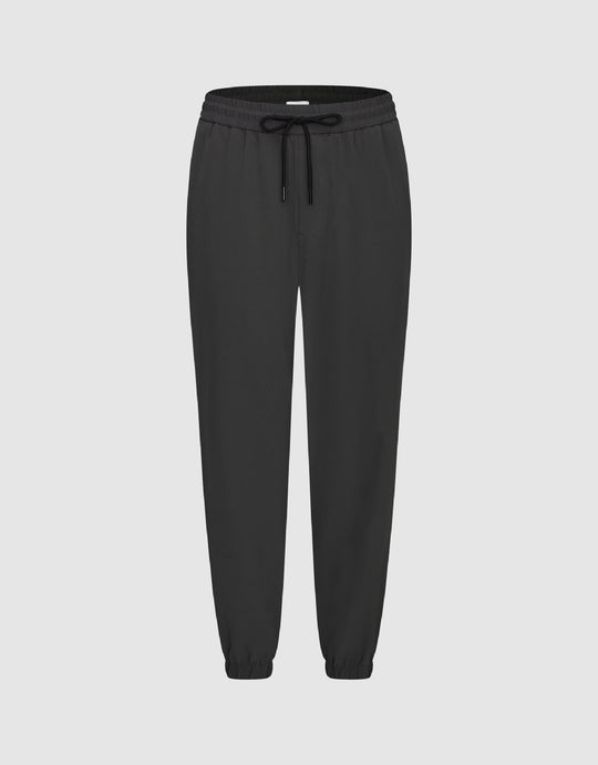 Drawstring Waist Jogger Pants