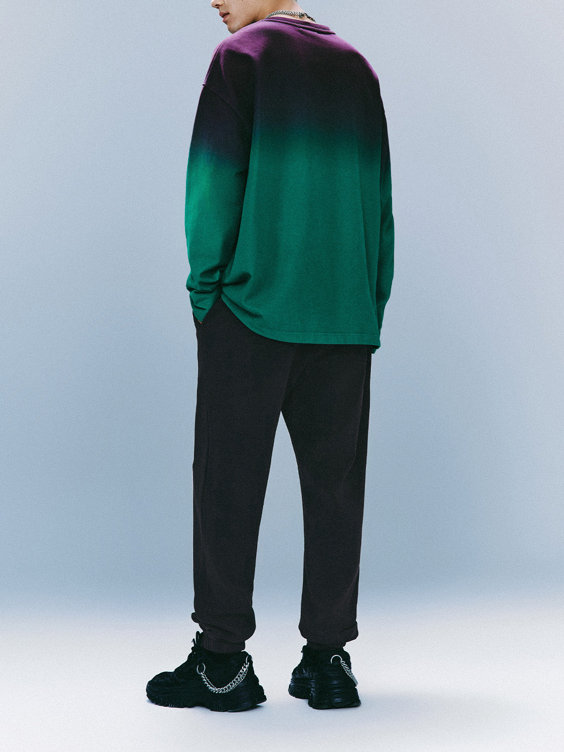Drawstring Waist Knitted Jogger Pants
