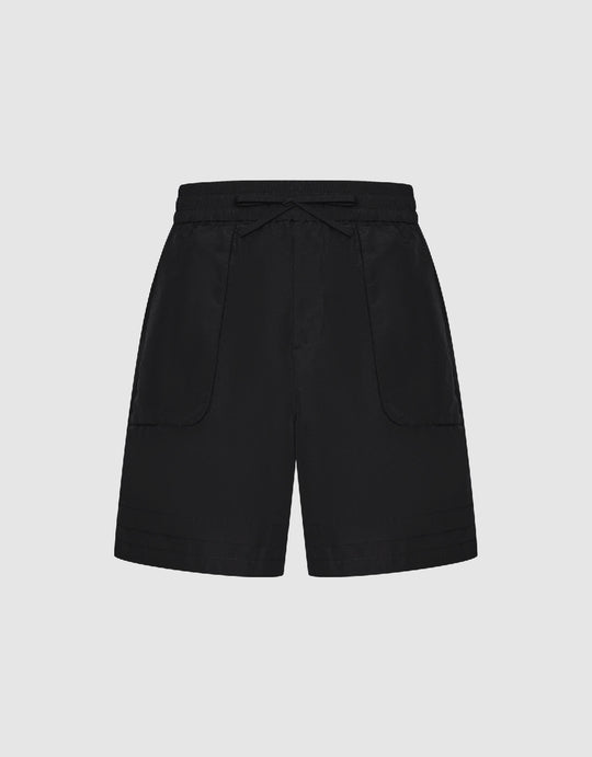 Elastic Waist Loose Shorts