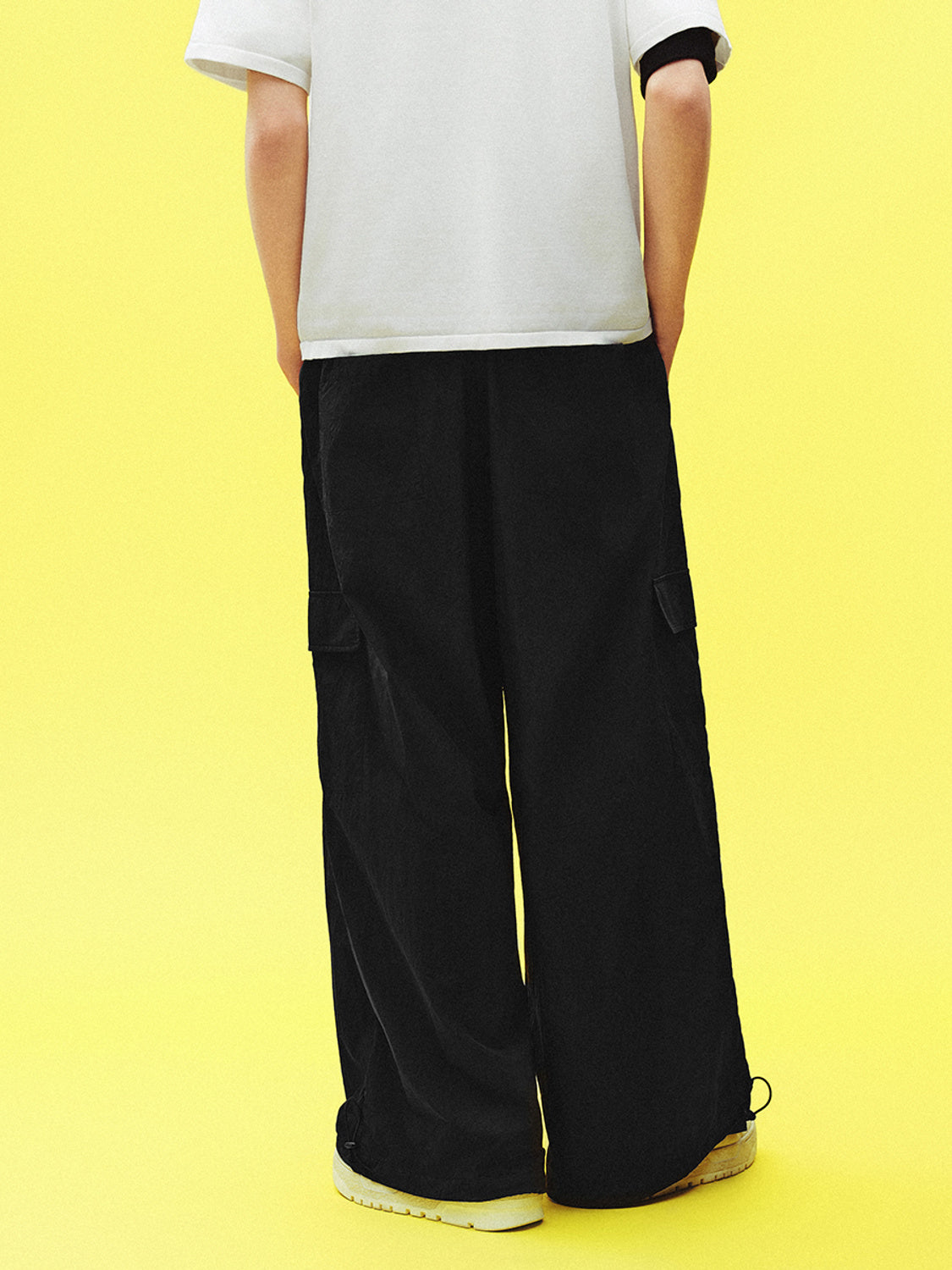 Drawstring Waist Jogger Pants