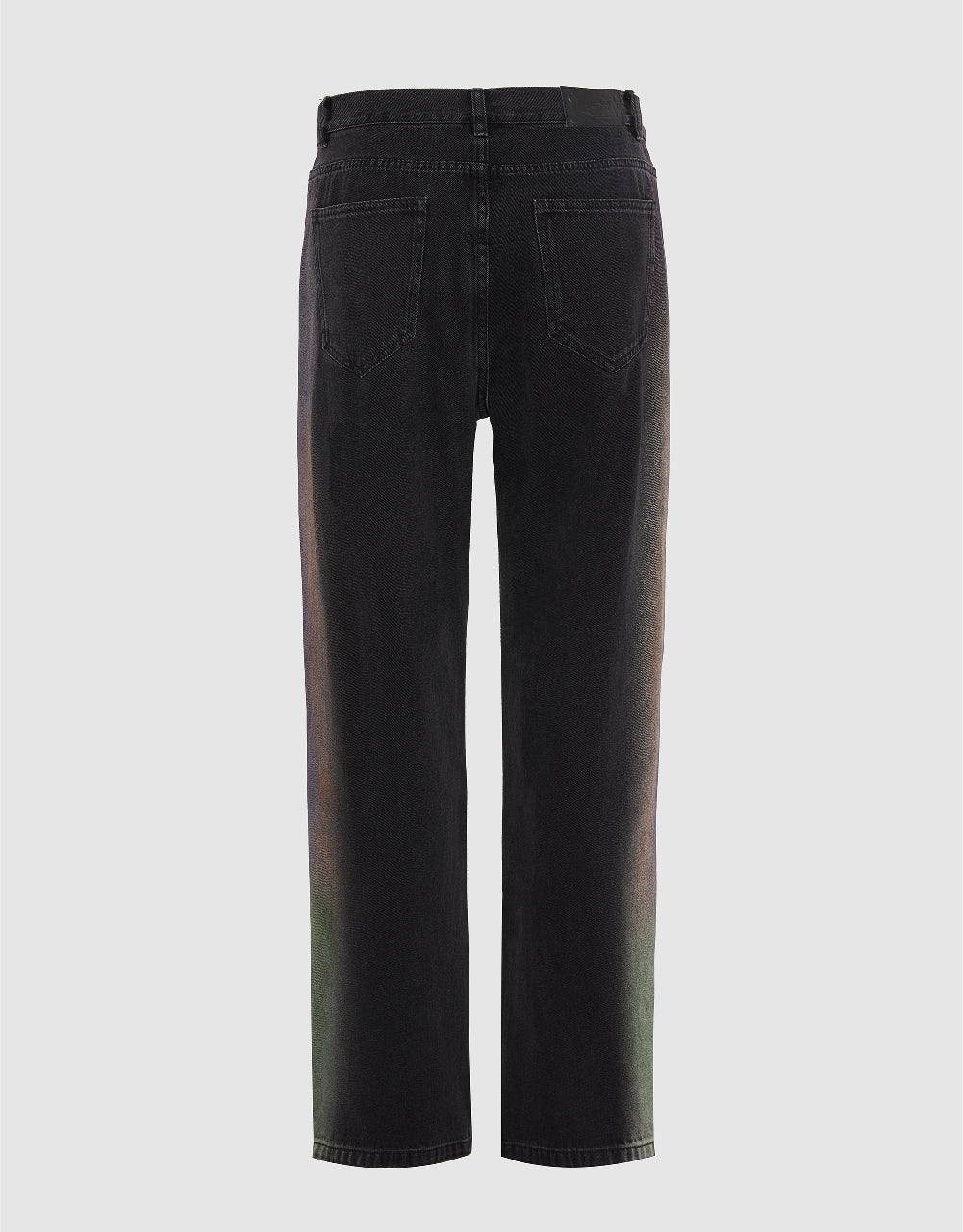Printed Straight Jeans