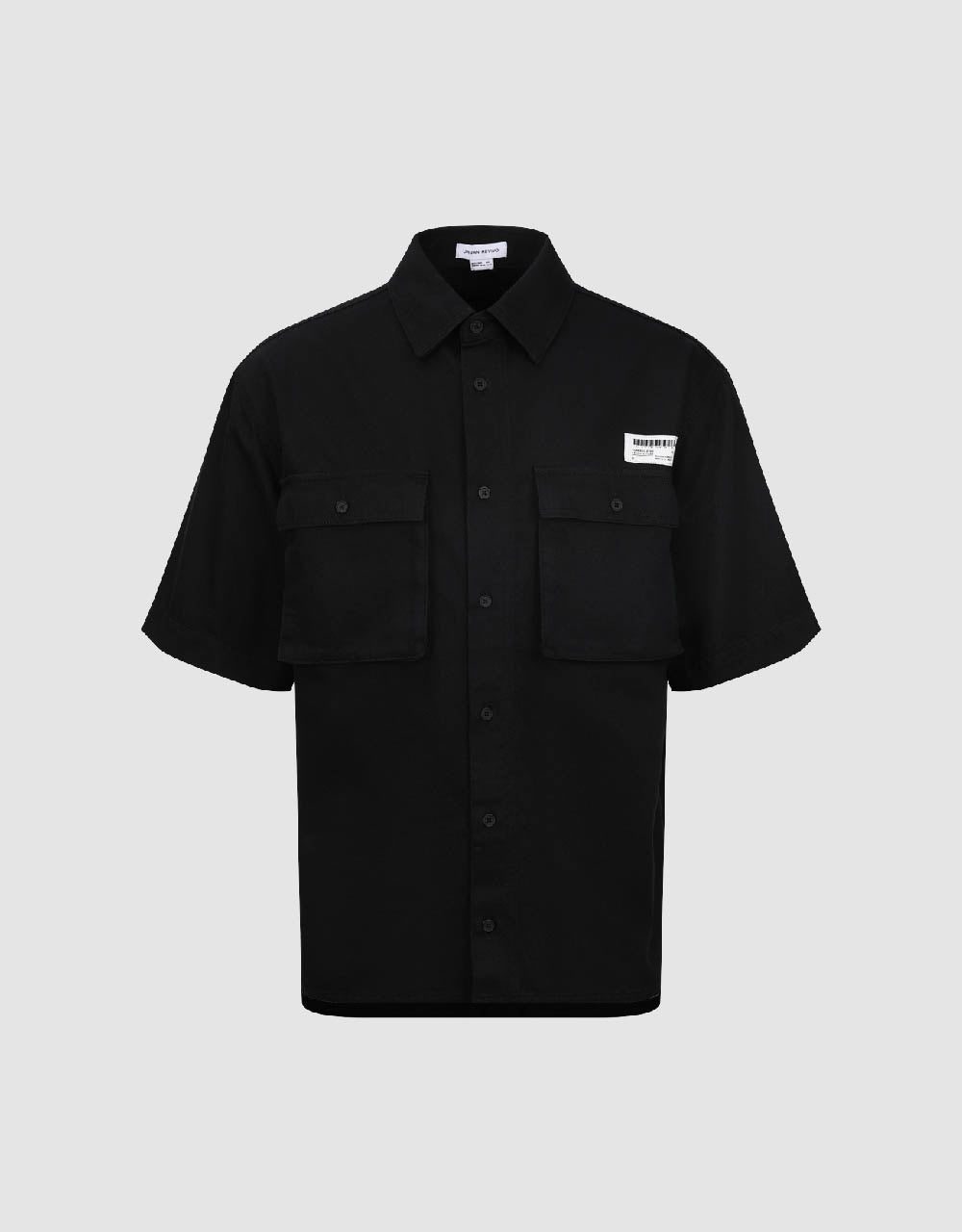 Button Up Loose Denim Shirt