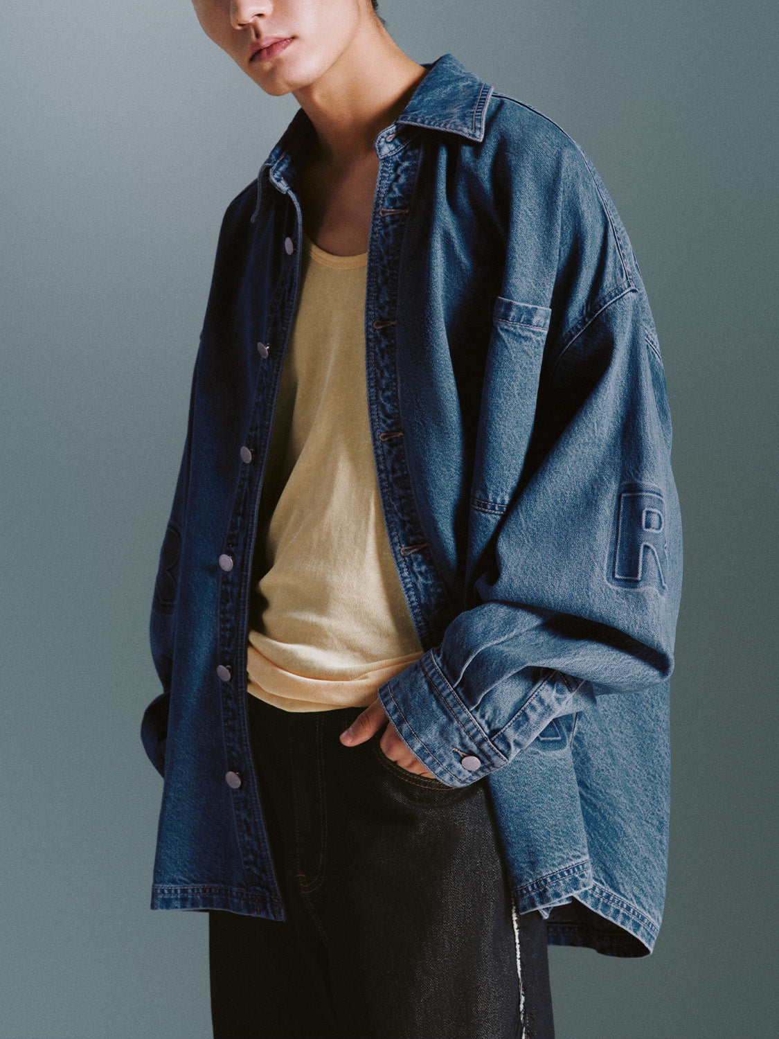 Oversized Denim Shirts