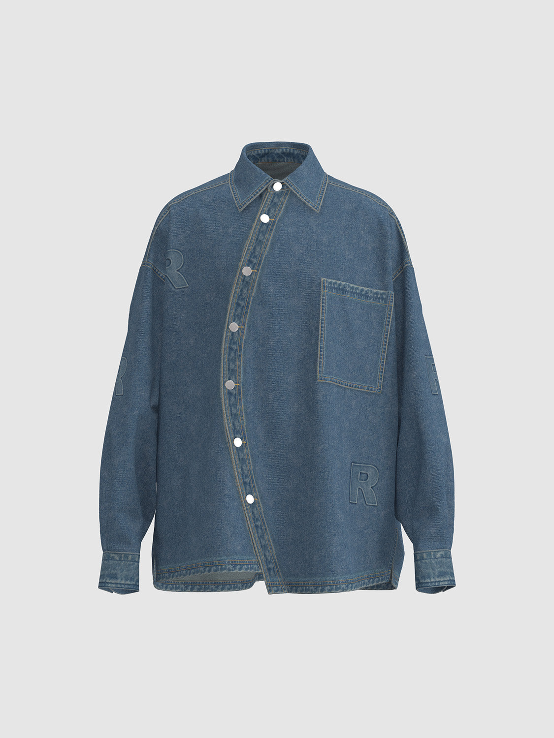 Oversized Denim Shirts