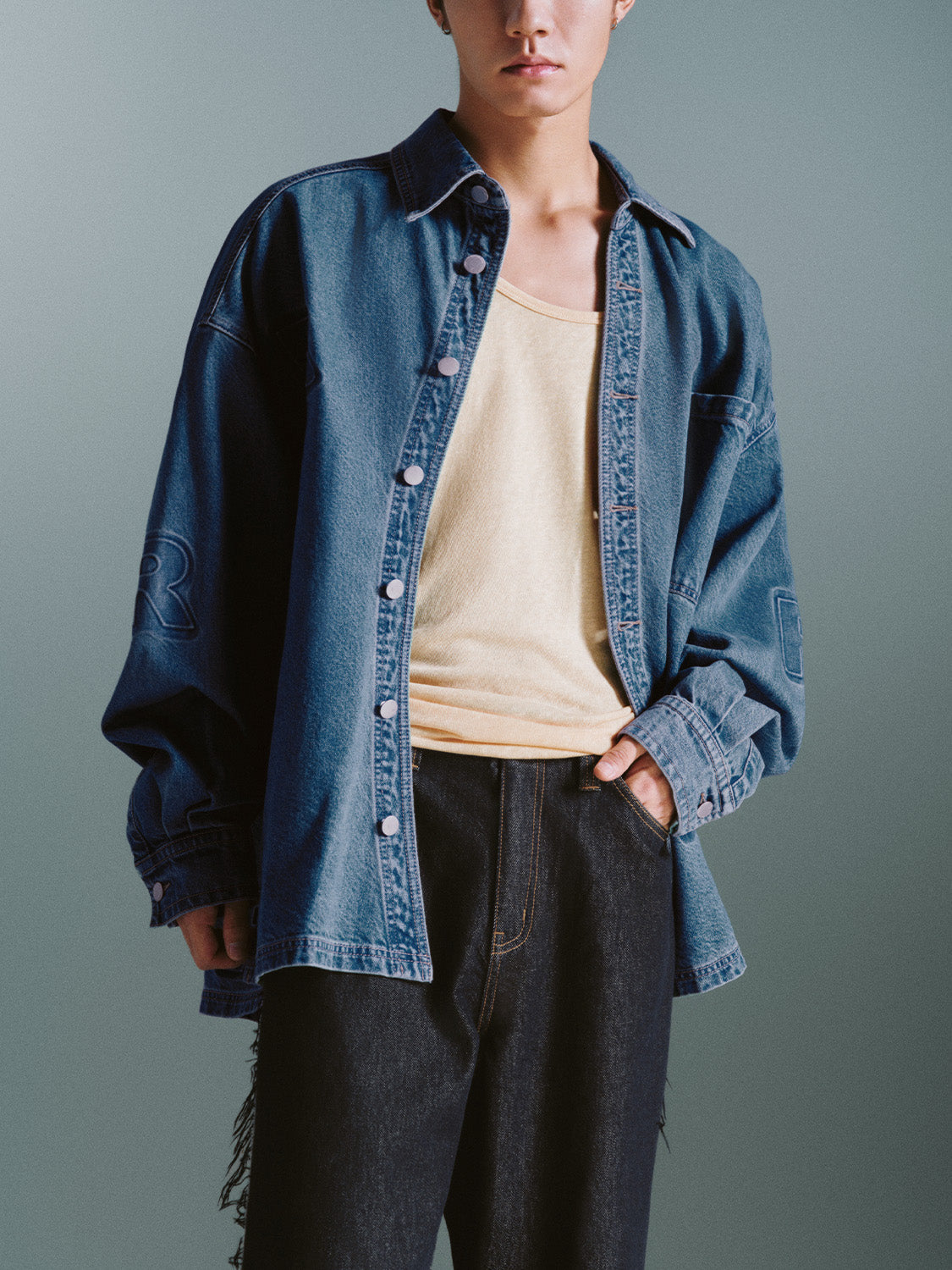 Oversized Denim Shirts