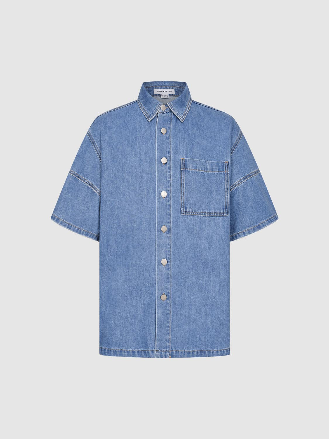 Denim Short Sleeve Shirts