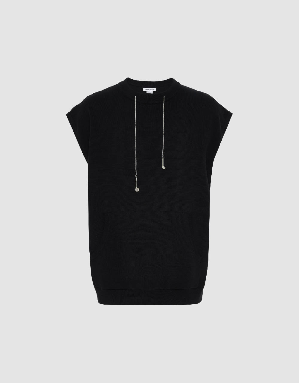 Crew Neck Knitted Tank Top