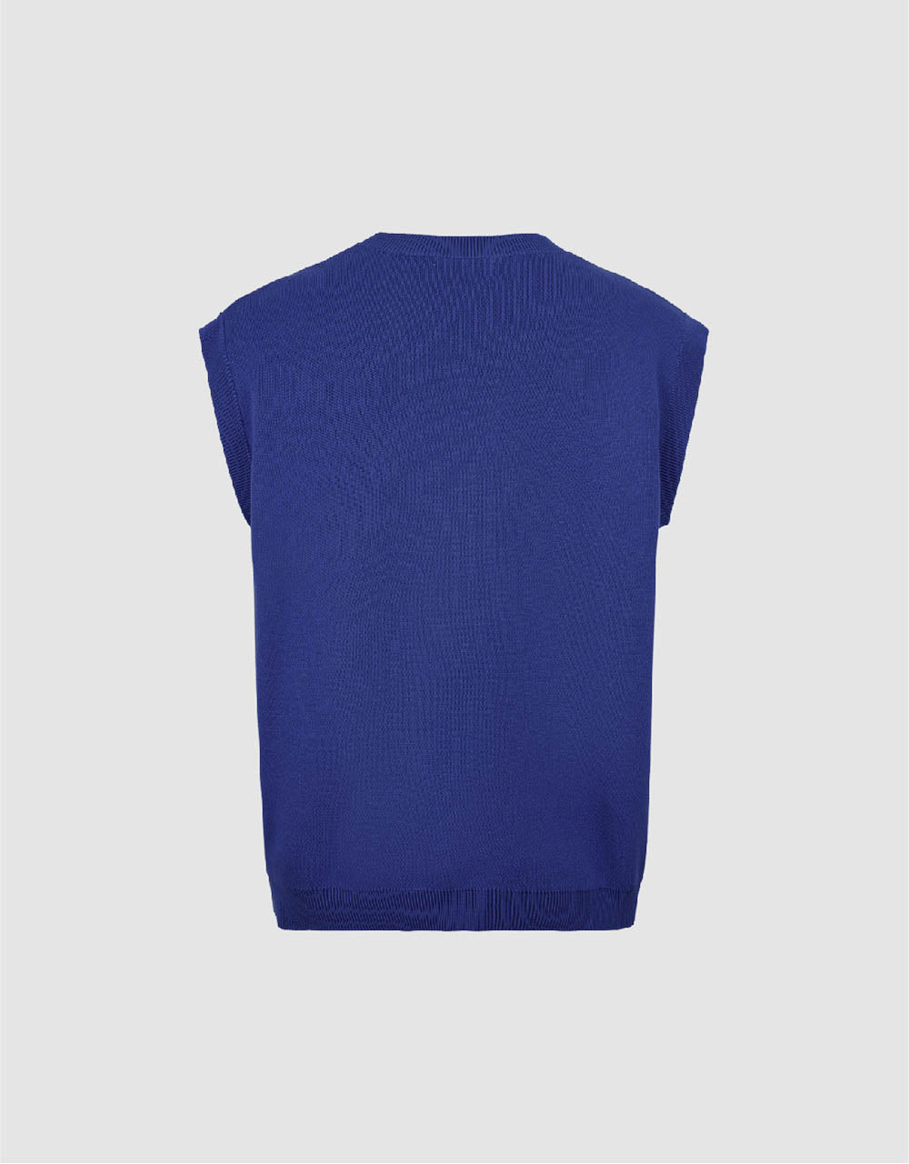 Crew Neck Knitted Tank Top