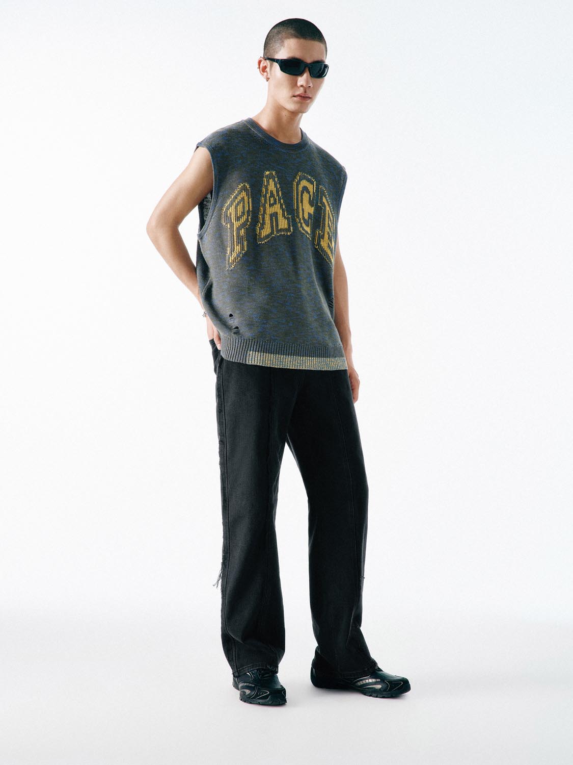 Knitted Sleeveless T-Shirts