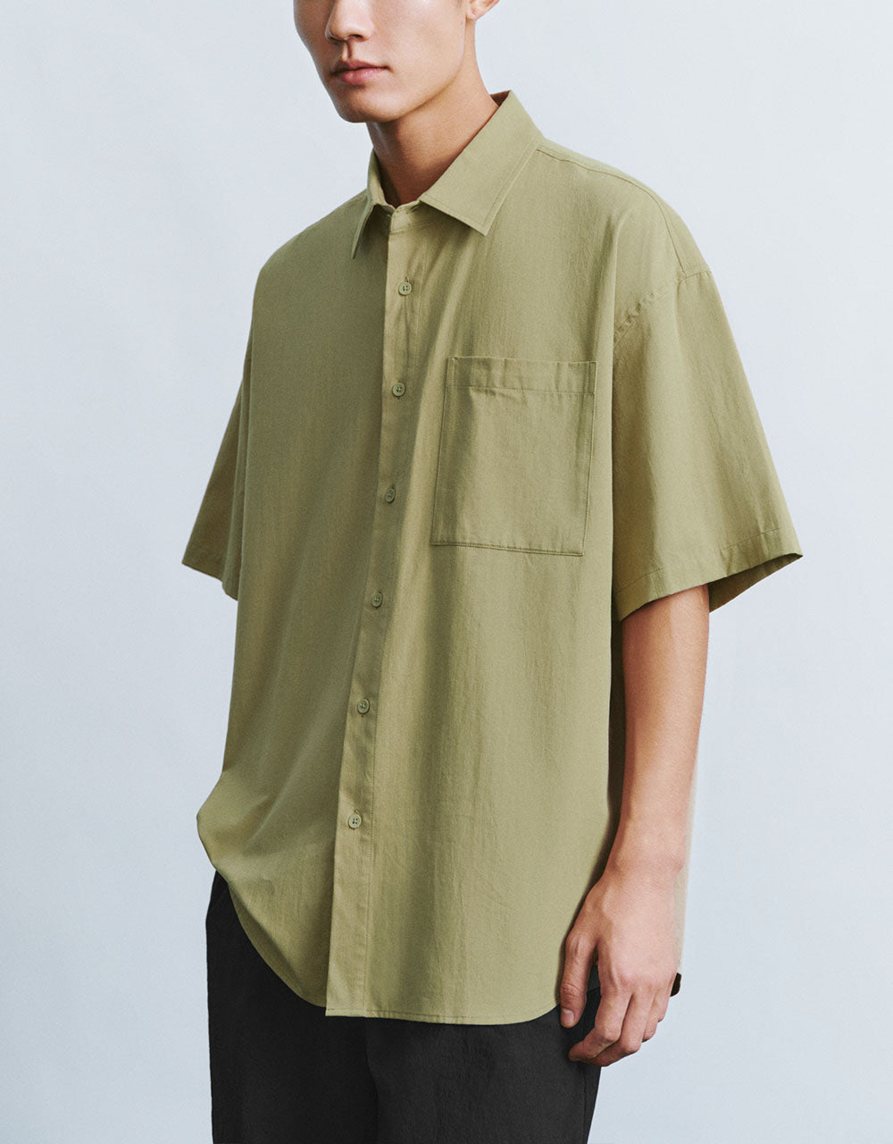 Button Up Loose Shirt