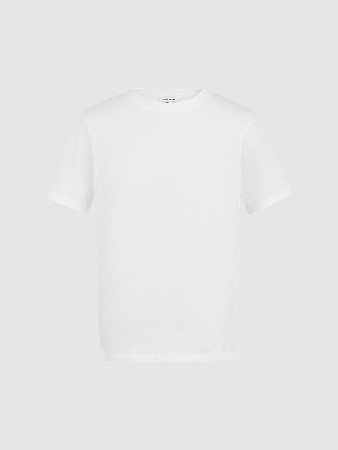 Crew Neck Straight T-Shirt