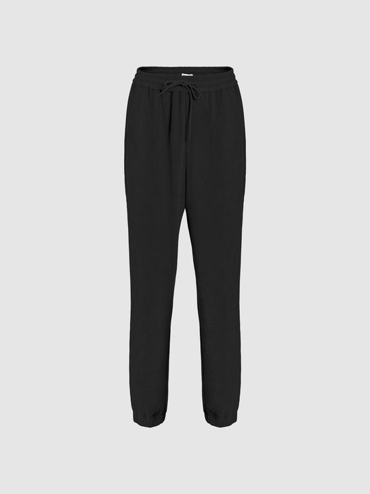 Drawstring Waist Loose Jogger Pants